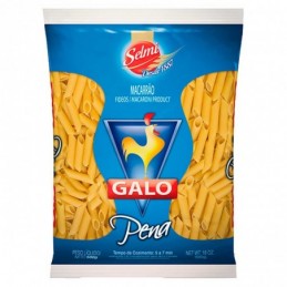 PASTA GALO 500G SEMOLADO PLUMA