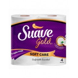 PAPEL HIG SUAVE GOLD 4R...