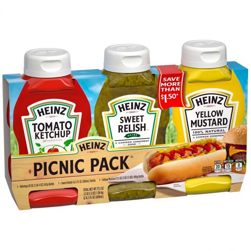COMBO HEINZ 3UND PICNIC PACK