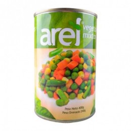 VEGETALES AREL 400G MIXTOS