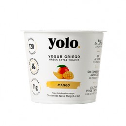 YOGURT YOLO 150G GRIEGO MANGO